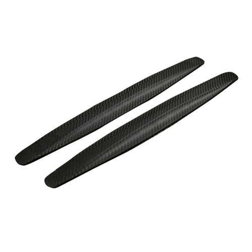 

4 Pairs Car Front Rear Bumper Anti-Collision And Anti-Scratch Strips Body Scratch Decoration Stickers, Color: Black