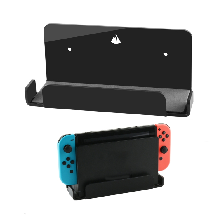 

Game Console Wall Storage Bracket Game Console Accessories Storage Rack For Nintendo Switch(Black)