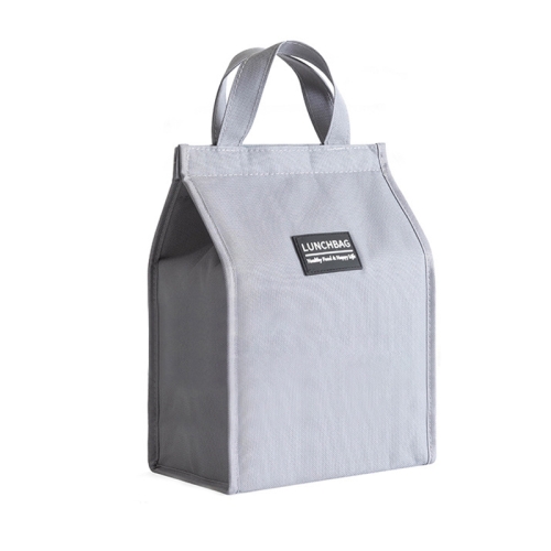 

Thickened Aluminum Foil Insulation Lunch Box Bag Waterproof Portable Meal Bag, Specification: 24x27x14cm(Grey)