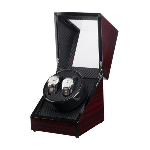 

Ebony Lacquer Single-Head 2-Position Watch Box Rotating Winding Watch Shaker Motor Box,US Plug(W113RT)