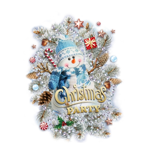 

3 PCS ZSZ2513 Christmas Tree Snowman Decoration Wall Sticker Glass Window Background Sticker, Specification: 30x40cm