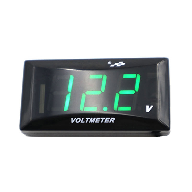 

12-150V Motorcycle LCD Display Voltage(Green Light)