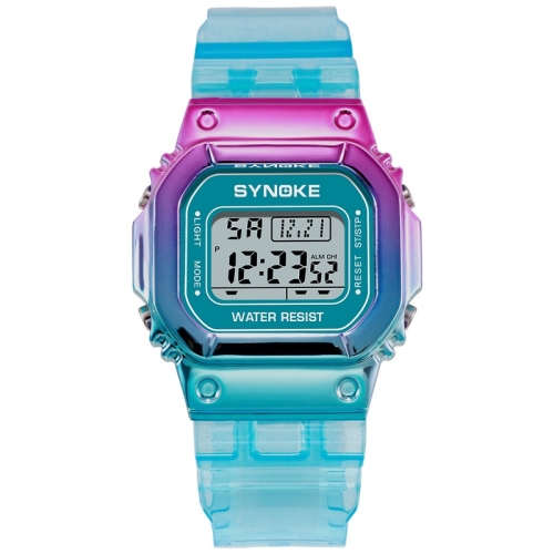 

SYNOKE 9622 Stylish Colorful Chameleon Digital Watch(Blue Purple)