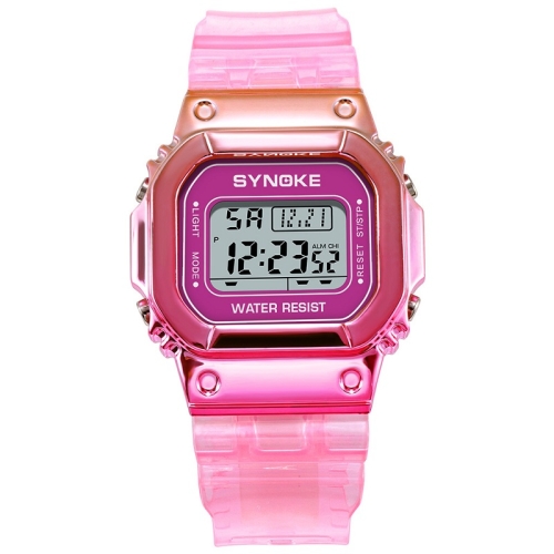 

SYNOKE 9622 Stylish Colorful Chameleon Digital Watch(Pink Rose Gold)