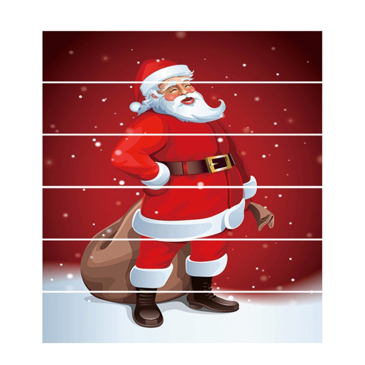 

SP-T110 Christmas 3D Stairs Stickers Santa Stairs Decoration Stickers