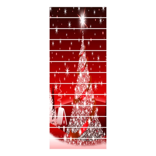 

13 PCS / Set SP-T175 Christmas 3D Stair Step Decoration Sticker
