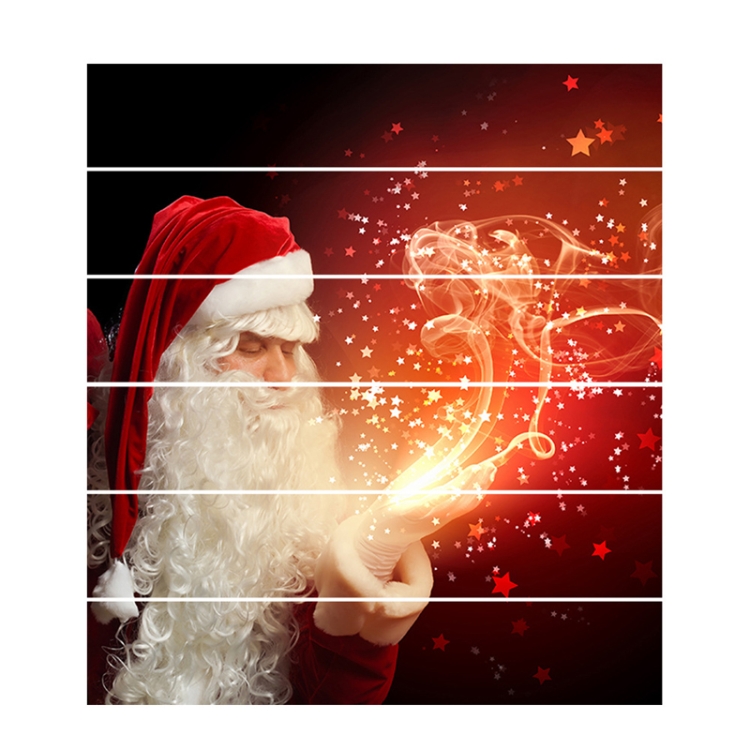 

6 PCS / Set SP-T165 Christmas 3D Stair Step Decoration Sticker
