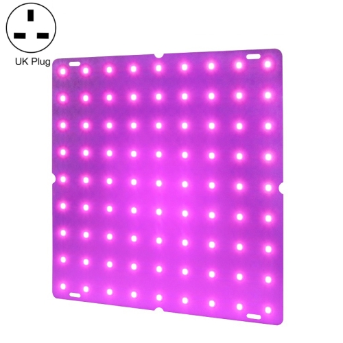 

LED Plant Growth Light Indoor Quantum Board Plant Fill Light, Style: D2 25W 81 Beads UK Plug (Pink Purple)