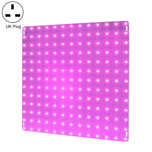 

LED Plant Growth Light Indoor Quantum Board Plant Fill Light, Style: D2 45W 169 Beads UK Plug (Pink Purple)