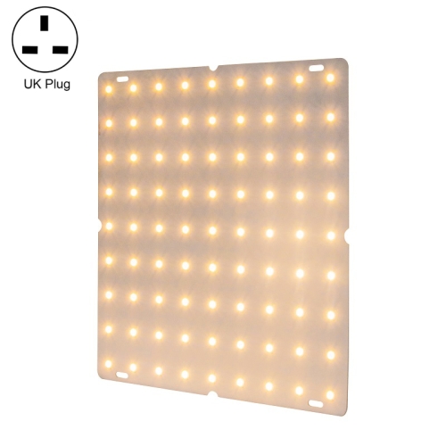 

LED Plant Growth Light Indoor Quantum Board Plant Fill Light, Style: D3 25W 81 Beads UK Plug (Sun Light)