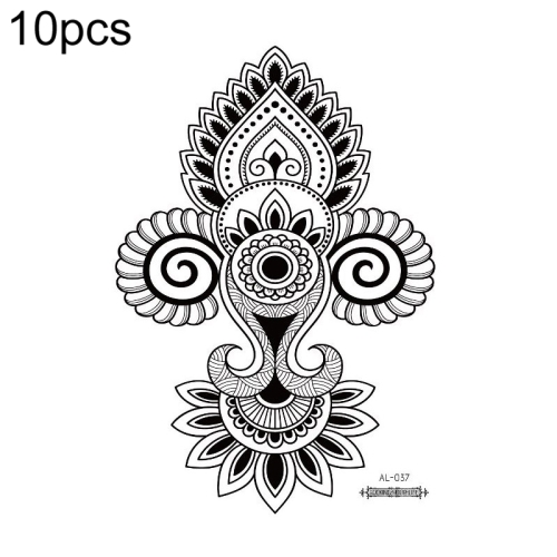 

10 PCS Waterproof Arm Chest Scar Tattoo Sticker(AL-037)