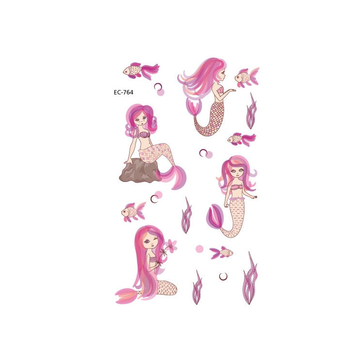

20 PCS Marine Animal Waterproof Children Tattoo Stickers(EC-764)