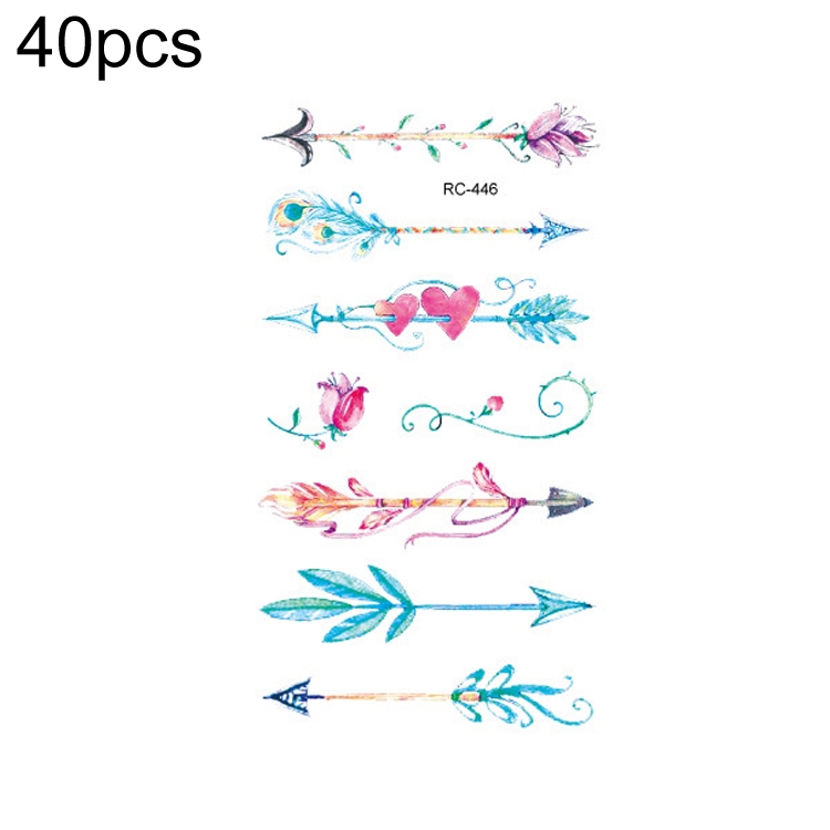 

40 PCS Waterproof Small Fresh Tattoo Stickers(RC-446)
