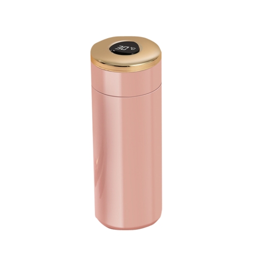 

H1018 Smart Insulation Cup 316 Stainless Steel Business Water Cup, Colour: Pink 350ml