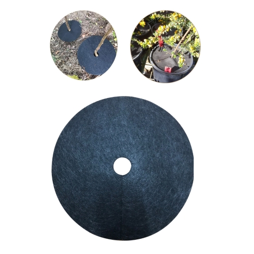 

5 PCS 72x8cm Ecological Anti-Grass Non-Woven Cloth Gardening Floor Cover Cloth Breathable Moisturizing Can Reduce Fruit Garden Film(Black)