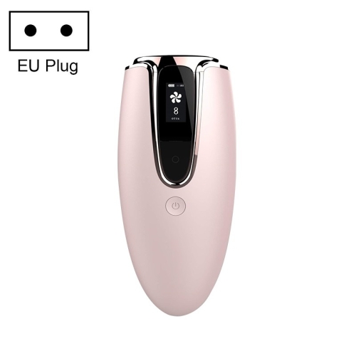 

Ladies Laser Hair Removal Device Home IPL Photon Electric Skin Rejuvenation Device, Shape: EU Plug(Pink Rose Gold Side)