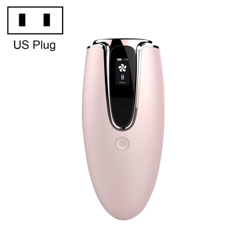 

Ladies Laser Hair Removal Device Home IPL Photon Electric Skin Rejuvenation Device, Shape: US Plug(Pink Rose Gold Side)