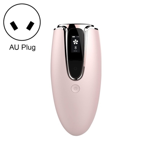 

Ladies Laser Hair Removal Device Home IPL Photon Electric Skin Rejuvenation Device, Shape: AU Plug(Pink Rose Gold Side)