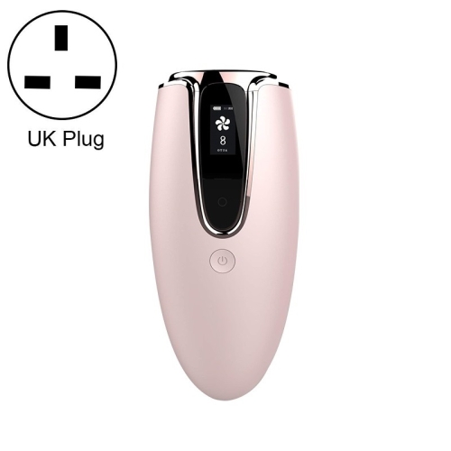 

Ladies Laser Hair Removal Device Home IPL Photon Electric Skin Rejuvenation Device, Shape: UK Plug(Pink Rose Gold Side)