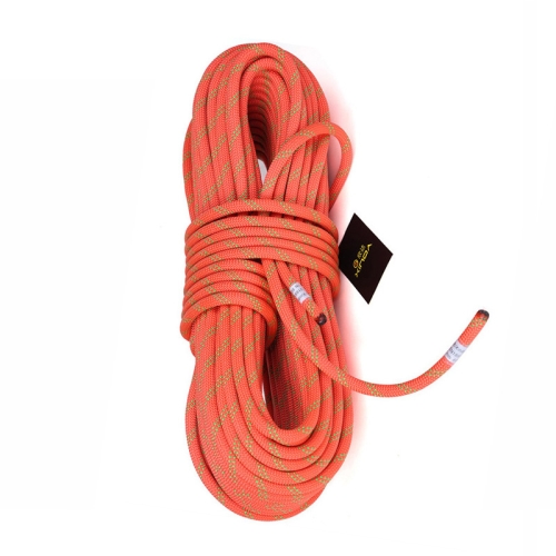 

XINDA XD-S9801 Static Rope Outdoor Climbing Rope Speed Down High-Altitude Homework Safety Rope, Length: 2m, Diameter: 9mm (Orange)