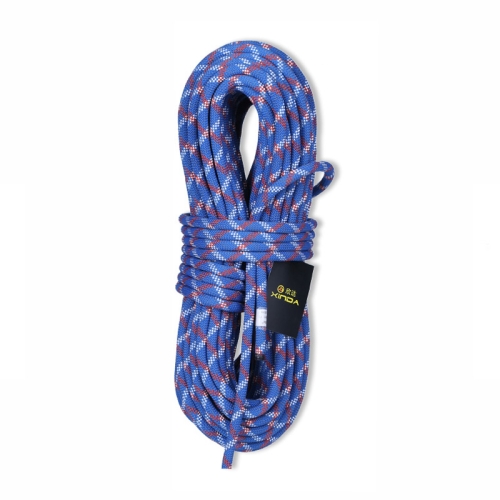 

XINDA XD-S9801 Static Rope Outdoor Climbing Rope Speed Down High-Altitude Homework Safety Rope, Length: 2m, Diameter: 10.5mm (Blue)