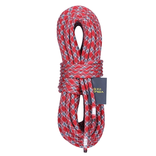 

XINDA XD-S9801 Static Rope Outdoor Climbing Rope Speed Down High-Altitude Homework Safety Rope, Length: 2m, Diameter: 11mm (Red Gray)