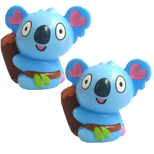 

2 PCS TTPU1209 Color Printing Koala Slow Rebound Decompression Toy(Blue)