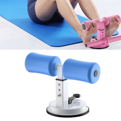 

Sit-Up Aids Household Suction Cup Fixed Foot Device Abdominal Roll Waist Device, Specification: Horizontal Bar Blue