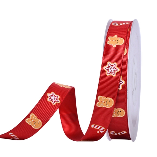 

91.4m / Roll Christmas Ribbon Gift Box Packaging Ribbon,Style: 250 1.6cm Goblin