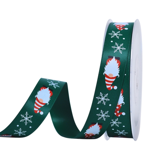 

91.4m / Roll Christmas Ribbon Gift Box Packaging Ribbon,Style: 593 1.9cm Emotion Belt - Santa