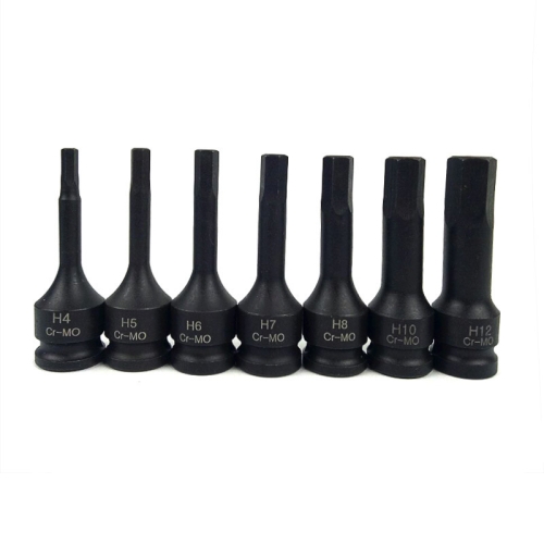 

7 PCS / Set 3/8 Inch Pneumatic Pressure Batch Socket Set Tool, Specification: 7089 H Type