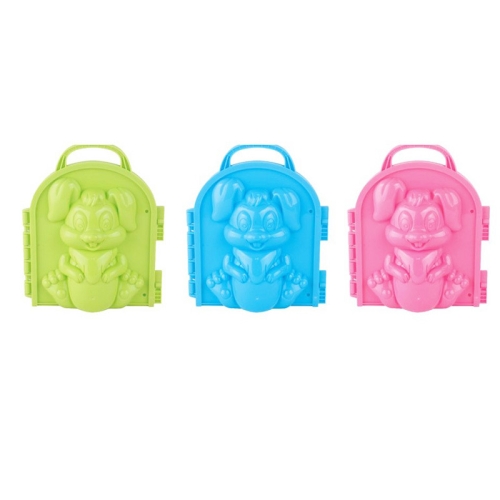 

3 PCS Children Winter Outdoor Toy 3D Snow & Sand Mould Tool, Random Colors Delivery, Style: Rabbit