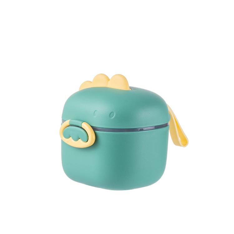 

2 PCS 5984 Cartoon Dinosaur Large-capacity Milk Powder Packaging Box, Size: Small (Green)