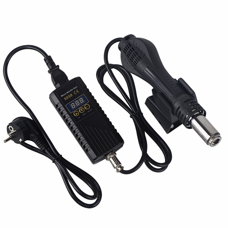 

Digital Display Temperature Control Hot Air Desoldering Station(JCD8858 220V EU Plug)