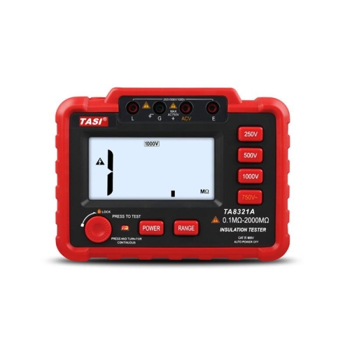 

TASI Digital Insulation Resistance Measuring Tester(TA8321A 250-1000V)