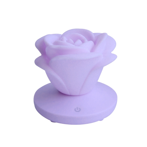 

USB Charging Romantic Rose LED Atmosphere Light(Purple)