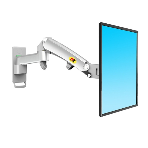 

NORTH BAYOU Universal Telescopic Rotating Lifting Monitor Bracket, Model: F300 (Silver)