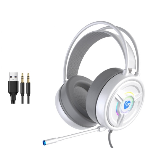 

PANTSAN PSH-200 Wired Gaming Headset with Microphone, Colour: 3.5mm White