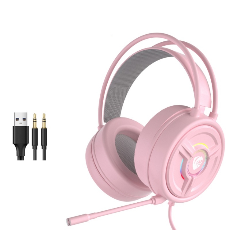 

PANTSAN PSH-200 Wired Gaming Headset with Microphone, Colour: 3.5mm Pink