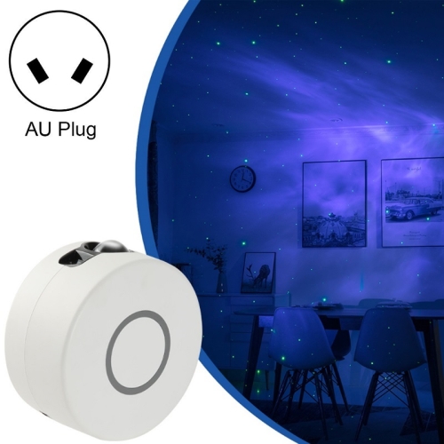 

Remote Control LED Starry Sky Atmosphere Projector Lamp, Power Supply: AU Plug(White)