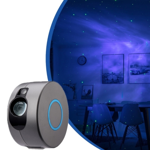 

Remote Control LED Starry Sky Atmosphere Projector Lamp, Power Supply: USB Plug(Gray)