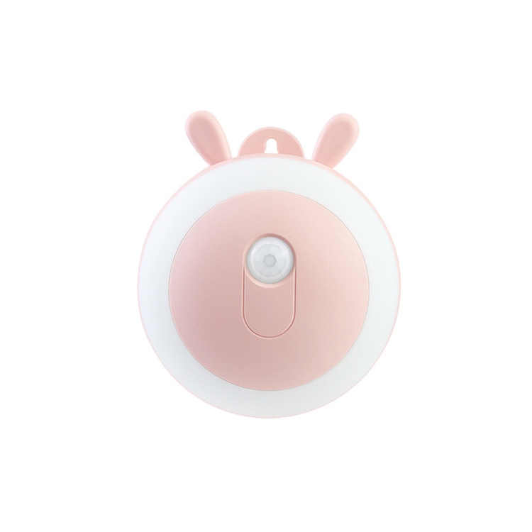 

8089 Wall-Mounted Smart Sensor LED Night Light Lamp Home Intelligent Light Control LED Light(Pink)