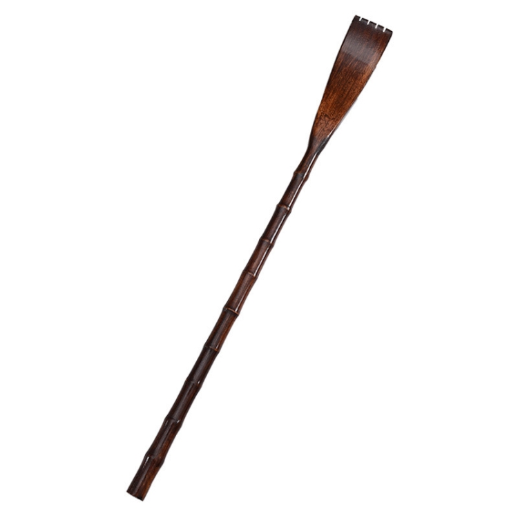 

BQR01 Back Scratcher Long Handle Wooden Massage Scratcher, Style: Round Red