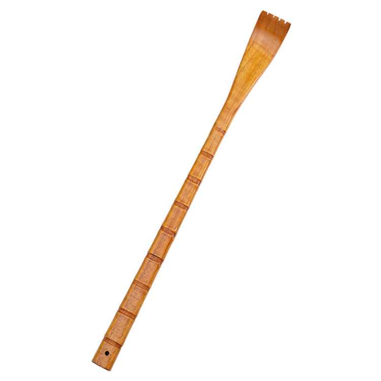 

BQR01 Back Scratcher Long Handle Wooden Massage Scratcher, Style: Square Nature Color