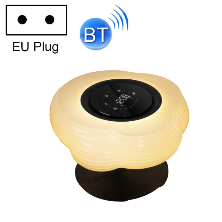 

LZ-S2021 Creative Bedside Table Lamp with Wireless Charging & Bluetooth Speaker Function(EU Plug)