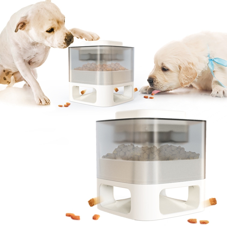 

TSQ-01 Dog Food Ejector Educational Training Leaking Device(White)