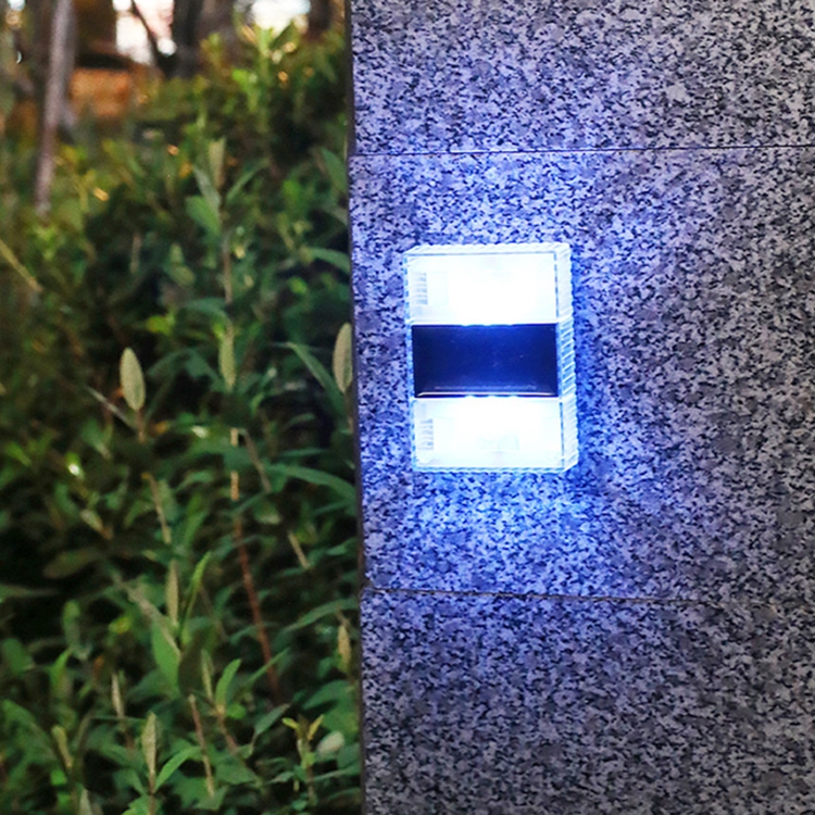 

6 LED Solar Night Light Home Outdoor Decorative Garden Lamp(Colorful Light)
