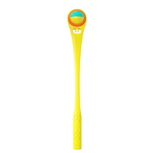 

PQG-01 Dog Throw Ball Rod Outdoor Interactive Walk Dog Toys(Yellow)