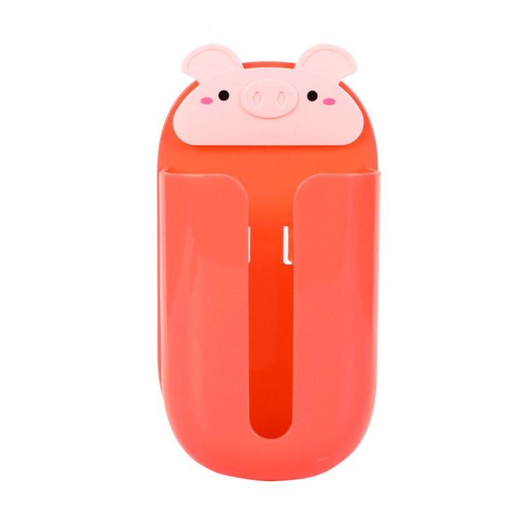 

3 PCS Wall-Mounted Garbage Bag Paper Storage Box(Pig Orange)