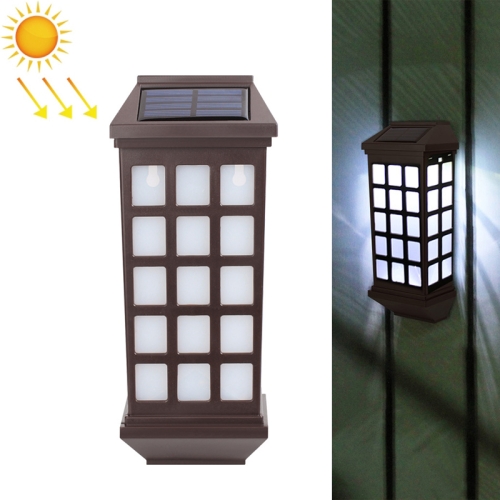 

Solar Outdoor Long Panes Fence Wall Light Garden Decoration(White Light)